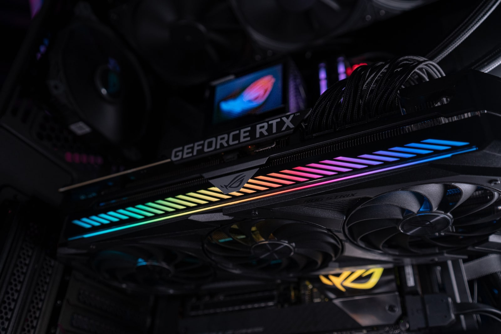 asus rog ryujin ii 71.6 cfm liquid cpu cooler